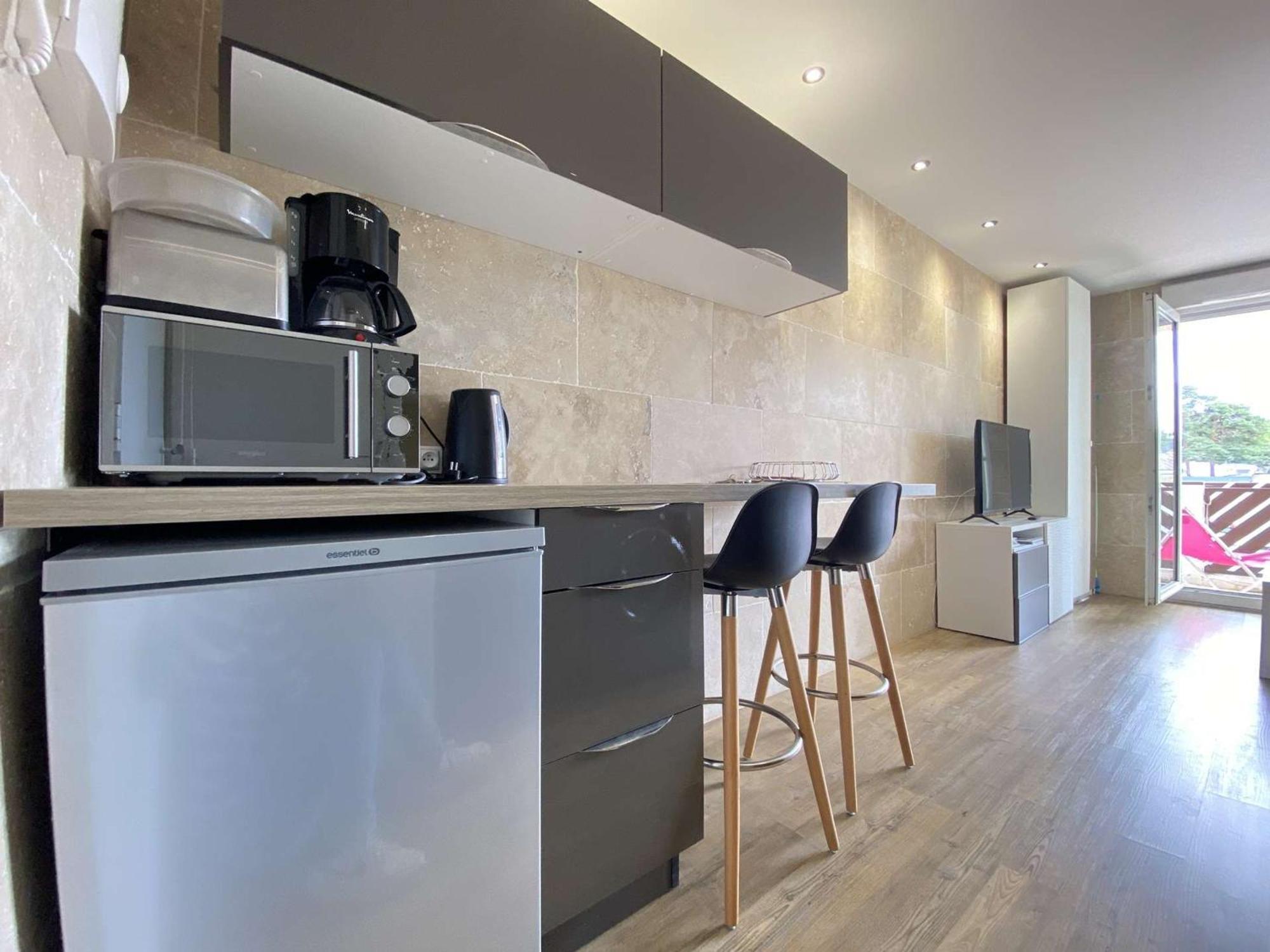 Studio Moderne Avec Balcon Sud, Parking Prive, Pres Avenue De Gaulle - 2 Couchages A La Baule - Fr-1-245-107 Екстер'єр фото
